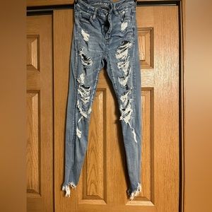 American Eagle Curvy Hi-Rise Jegging Size 6